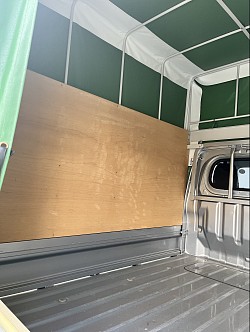 ハイゼットトラック　幌車　全幌　リアカーテン　荷室