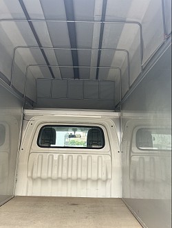 サンバートラック　パネル幌車　観音扉　前出し