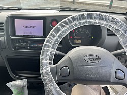 サンバートラック　パネル幌車　観音扉　前出し