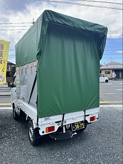 NT100クリッパートラック　パネル幌　リアカーテン